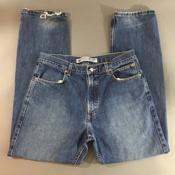 Harley-Davidson Other - Harley Davidson Mens Straight Leg Denim Jeans, 35